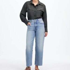 Madewell The Perfect Vintage Wide-Leg Crop Jean